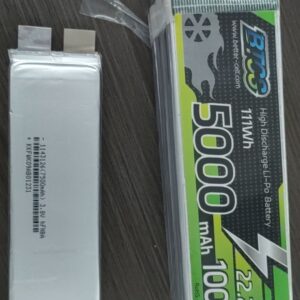BCTS 6S1P 22.2V 5000mAh 100C FPV Lipo Battery